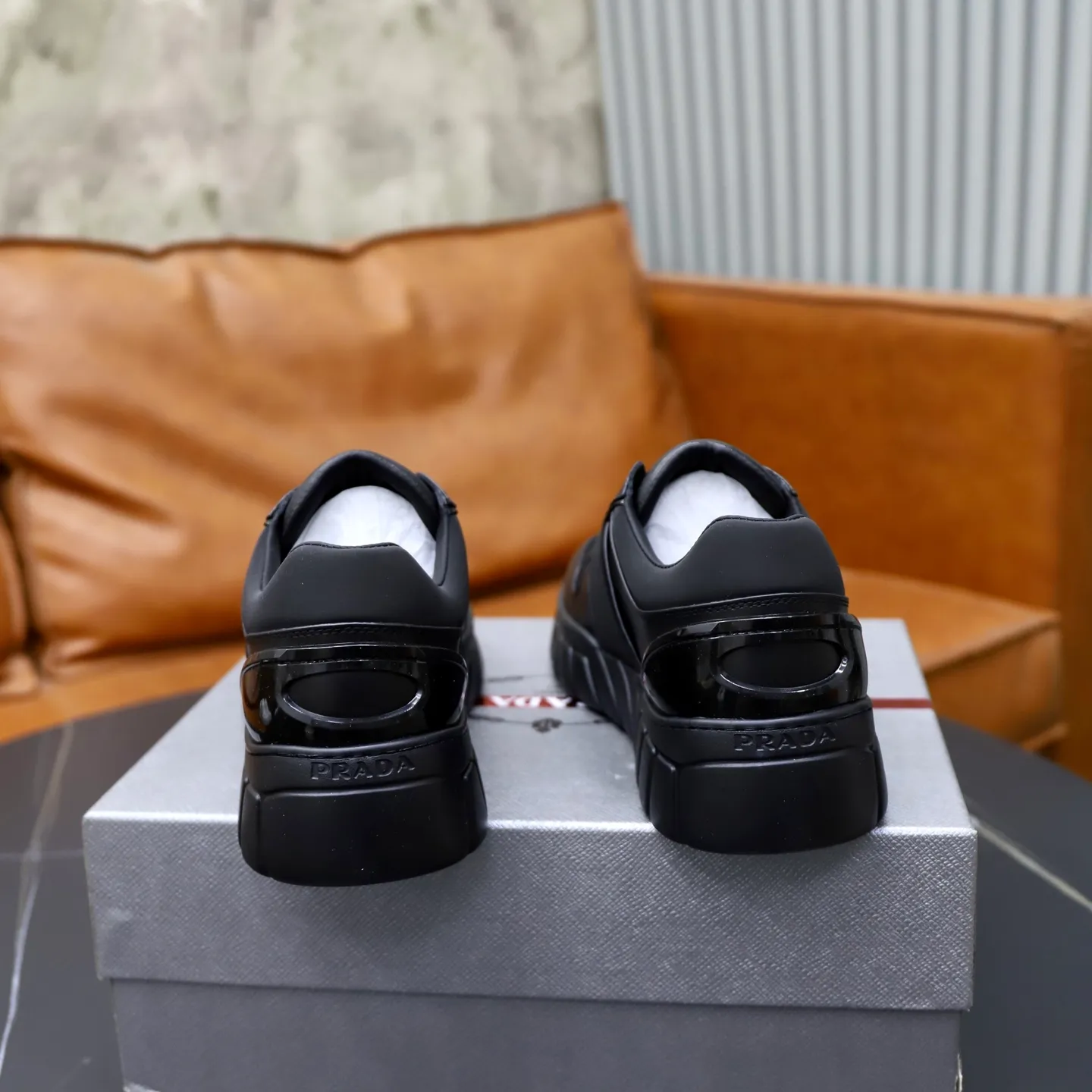 Ex-factory price 560💰[PRADA] Men's shoes are popular in the counter, official website synchronization, 1 high-quality shipment ✔️Original cowhide + cowhide lining, 1🆚1 replica, original sole, 38-45 (45 customized, non-refundable)